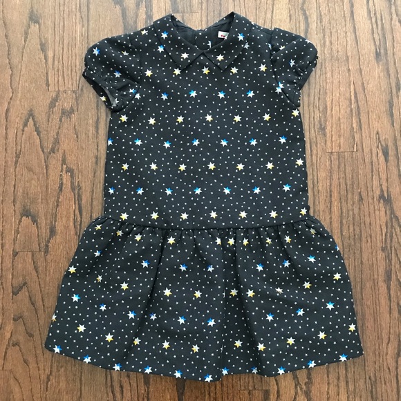 Bonpoint Other - Bonpoint Black Shiny Star Printed Dress